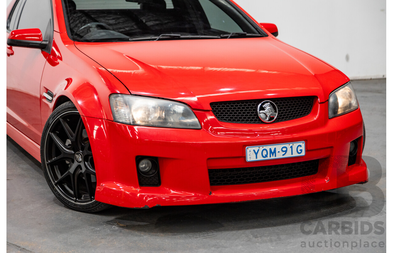 3/2009 Holden Commodore Ute SS VE MY09.5 Utility Red Hot V8 6.0L