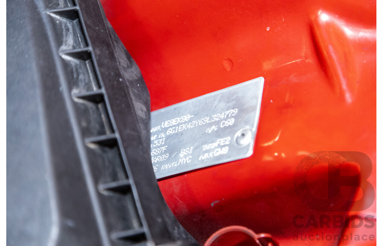 3/2009 Holden Commodore Ute SS VE MY09.5 Utility Red Hot V8 6.0L