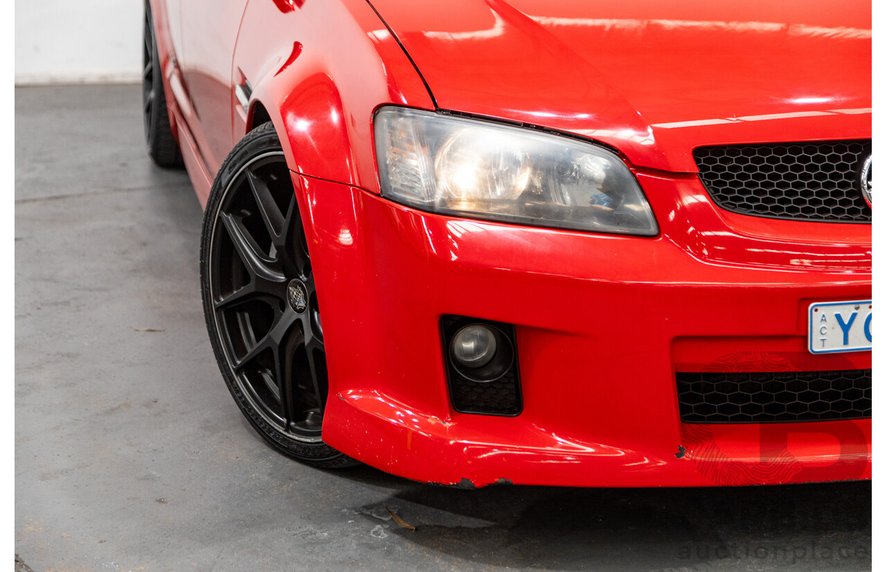 3/2009 Holden Commodore Ute SS VE MY09.5 Utility Red Hot V8 6.0L