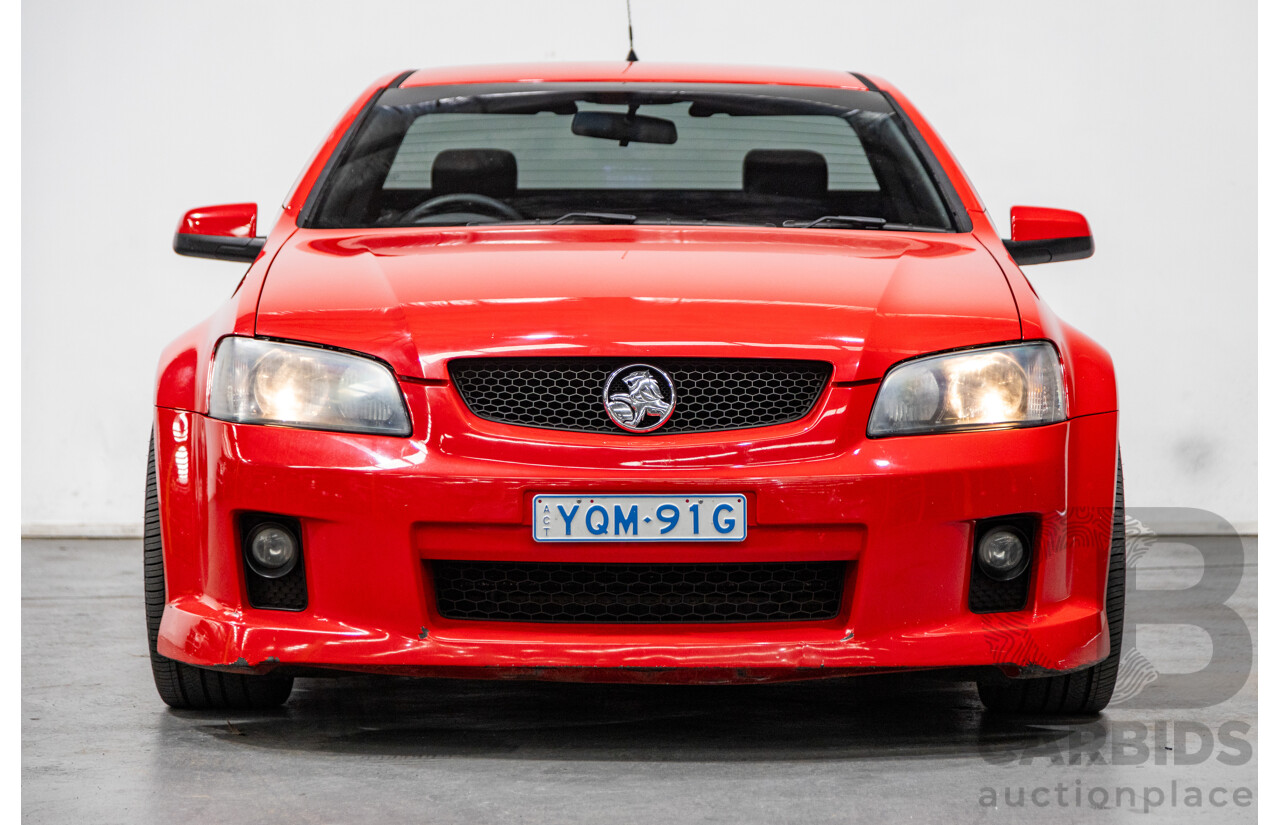 3/2009 Holden Commodore Ute SS VE MY09.5 Utility Red Hot V8 6.0L