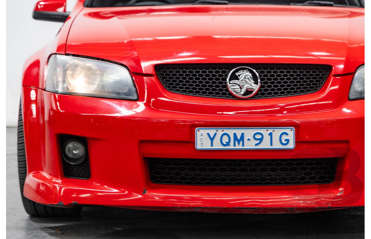 3/2009 Holden Commodore Ute SS VE MY09.5 Utility Red Hot V8 6.0L