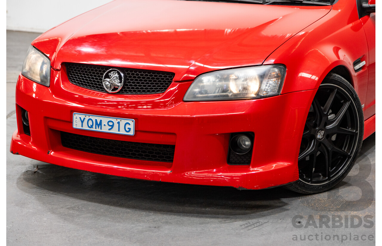 3/2009 Holden Commodore Ute SS VE MY09.5 Utility Red Hot V8 6.0L