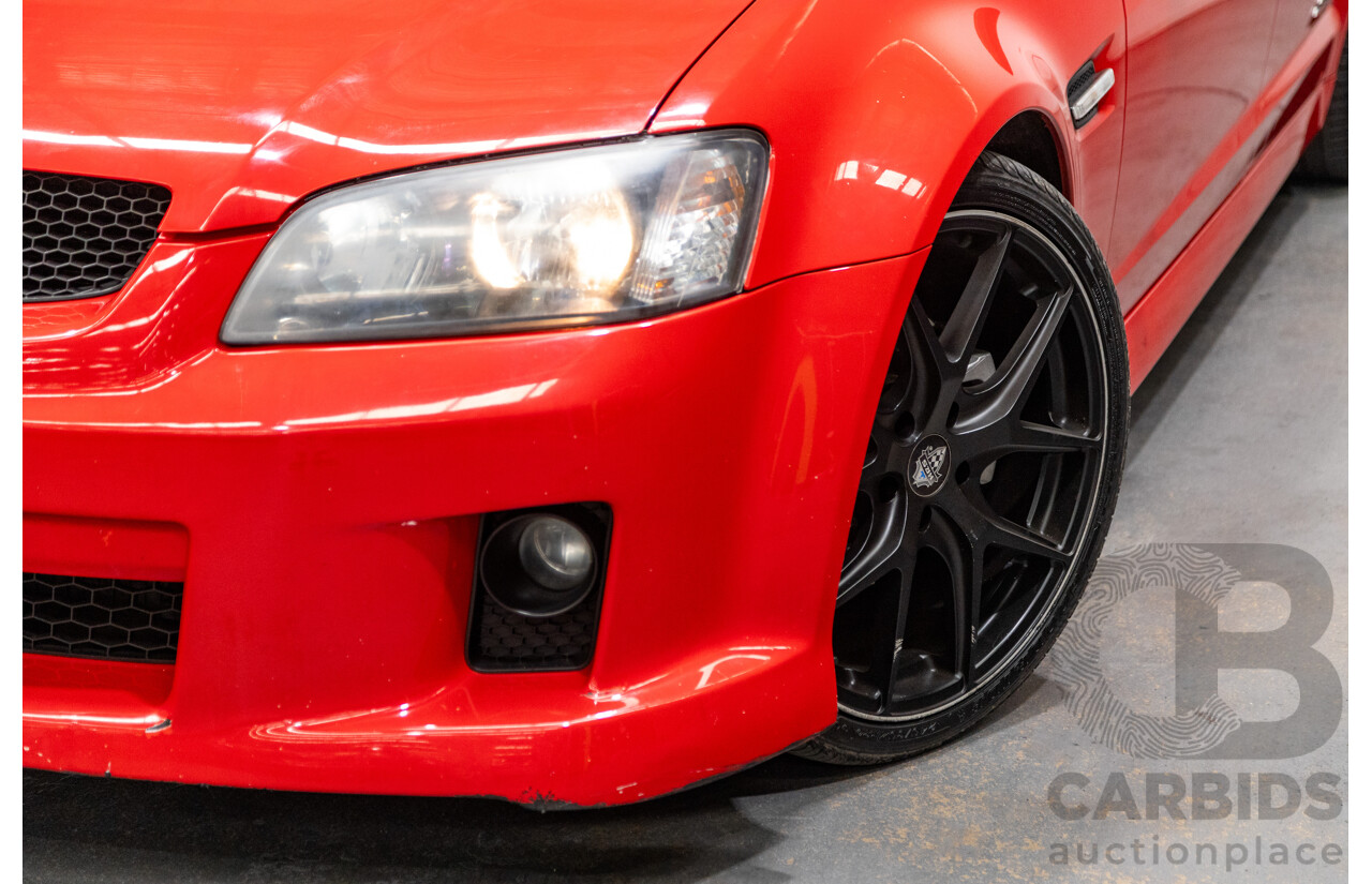 3/2009 Holden Commodore Ute SS VE MY09.5 Utility Red Hot V8 6.0L