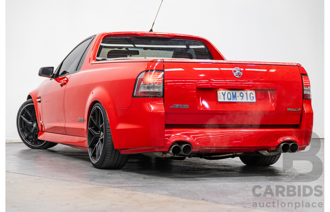 3/2009 Holden Commodore Ute SS VE MY09.5 Utility Red Hot V8 6.0L