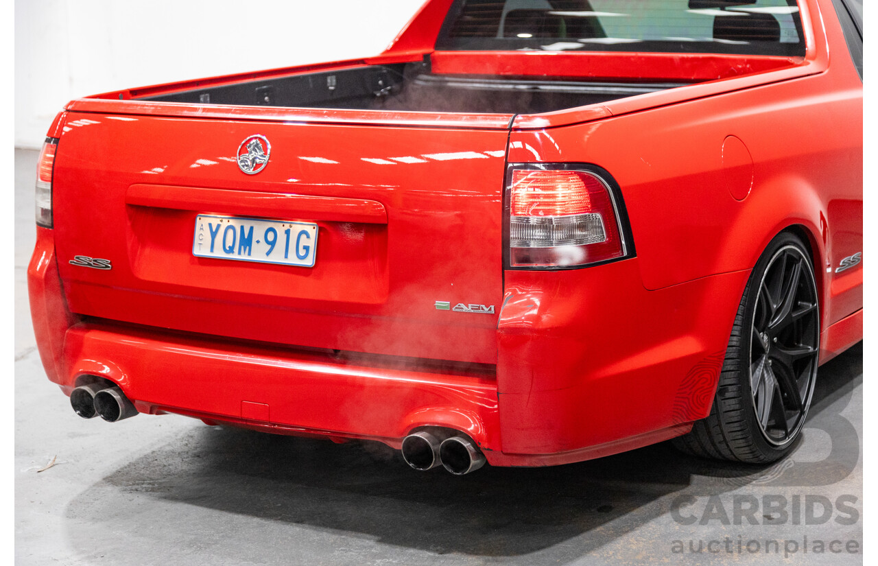3/2009 Holden Commodore Ute SS VE MY09.5 Utility Red Hot V8 6.0L
