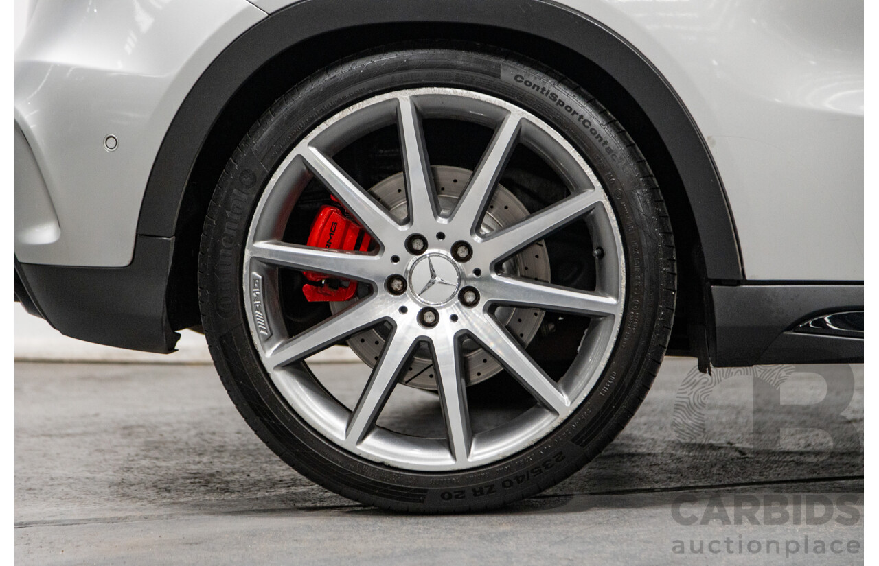 2/2015 Mercedes Benz GLA45 AMG 4matic (AWD) X156 MY15 4d Wagon Polar Silver Metallic Turbo 2.0L