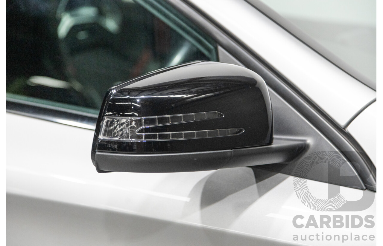 2/2015 Mercedes Benz GLA45 AMG 4matic (AWD) X156 MY15 4d Wagon Polar Silver Metallic Turbo 2.0L