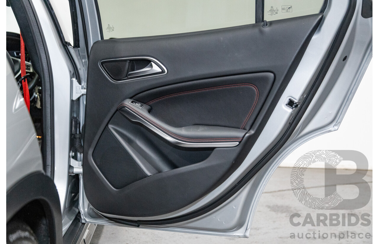 2/2015 Mercedes Benz GLA45 AMG 4matic (AWD) X156 MY15 4d Wagon Polar Silver Metallic Turbo 2.0L