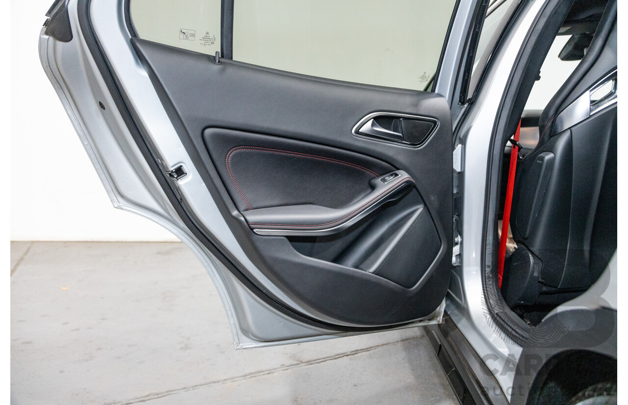 2/2015 Mercedes Benz GLA45 AMG 4matic (AWD) X156 MY15 4d Wagon Polar Silver Metallic Turbo 2.0L