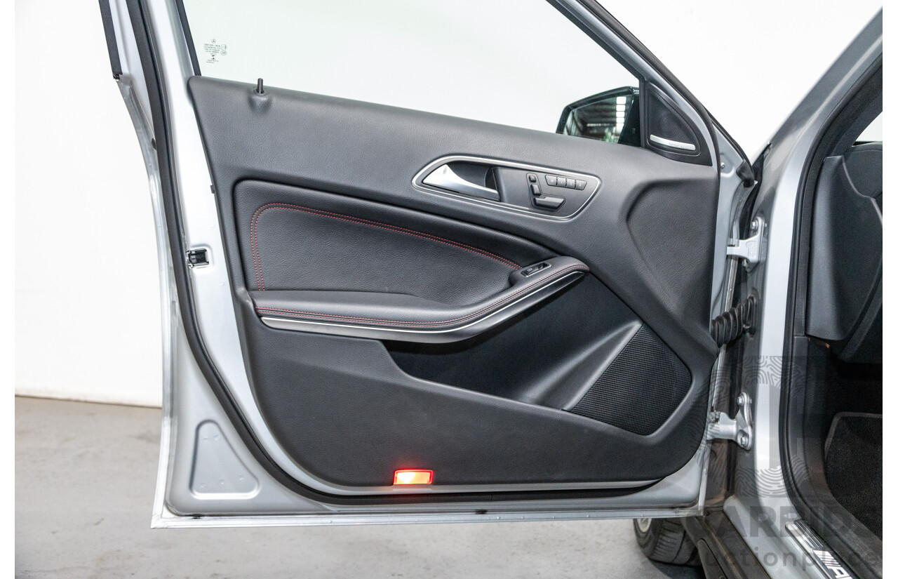 2/2015 Mercedes Benz GLA45 AMG 4matic (AWD) X156 MY15 4d Wagon Polar Silver Metallic Turbo 2.0L