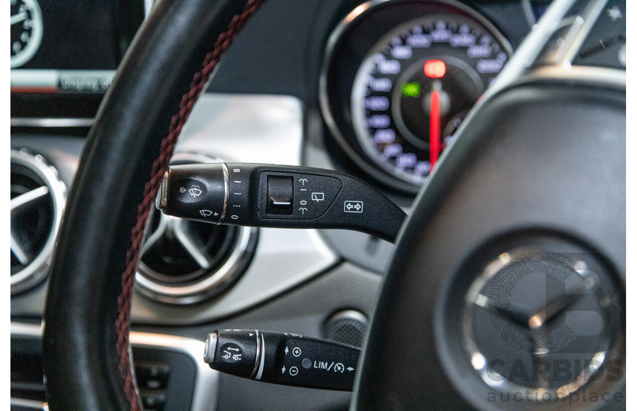 2/2015 Mercedes Benz GLA45 AMG 4matic (AWD) X156 MY15 4d Wagon Polar Silver Metallic Turbo 2.0L