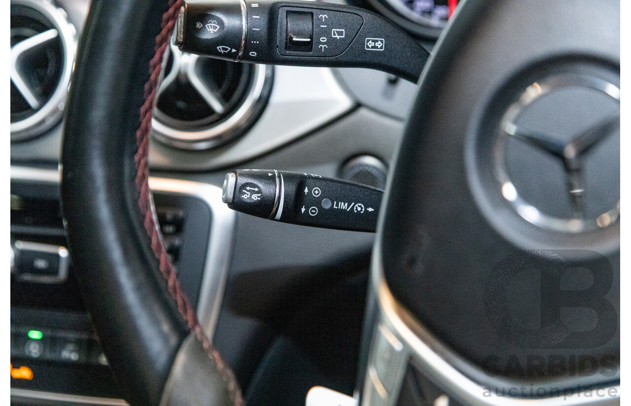 2/2015 Mercedes Benz GLA45 AMG 4matic (AWD) X156 MY15 4d Wagon Polar Silver Metallic Turbo 2.0L