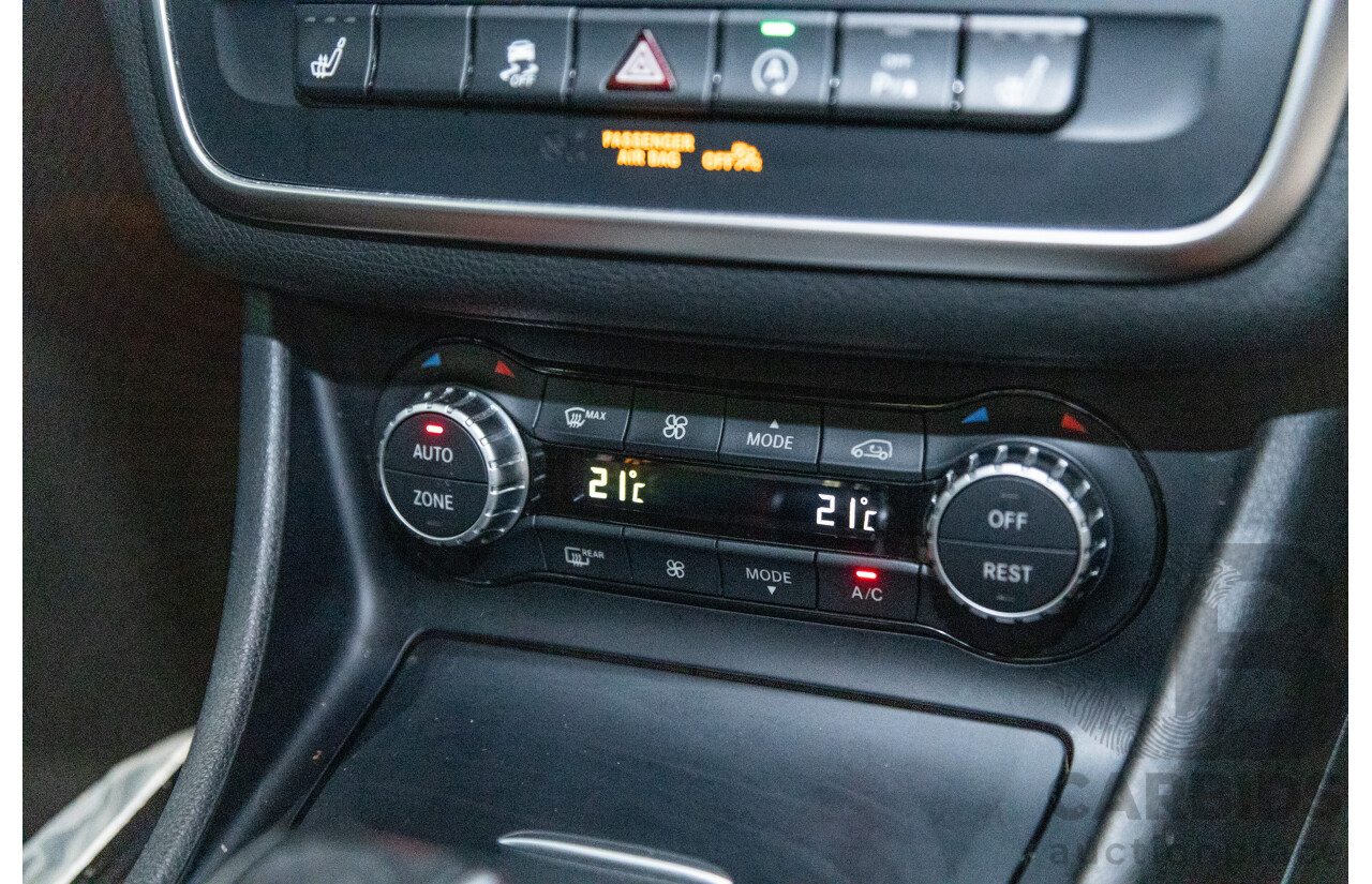 2/2015 Mercedes Benz GLA45 AMG 4matic (AWD) X156 MY15 4d Wagon Polar Silver Metallic Turbo 2.0L