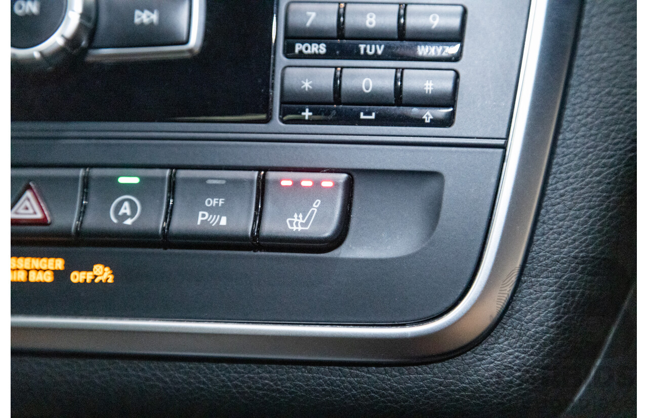 2/2015 Mercedes Benz GLA45 AMG 4matic (AWD) X156 MY15 4d Wagon Polar Silver Metallic Turbo 2.0L