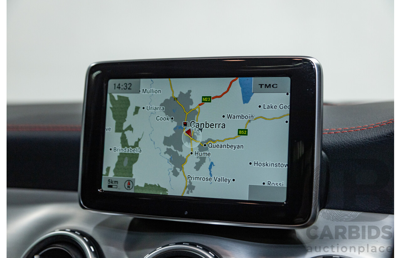 2/2015 Mercedes Benz GLA45 AMG 4matic (AWD) X156 MY15 4d Wagon Polar Silver Metallic Turbo 2.0L