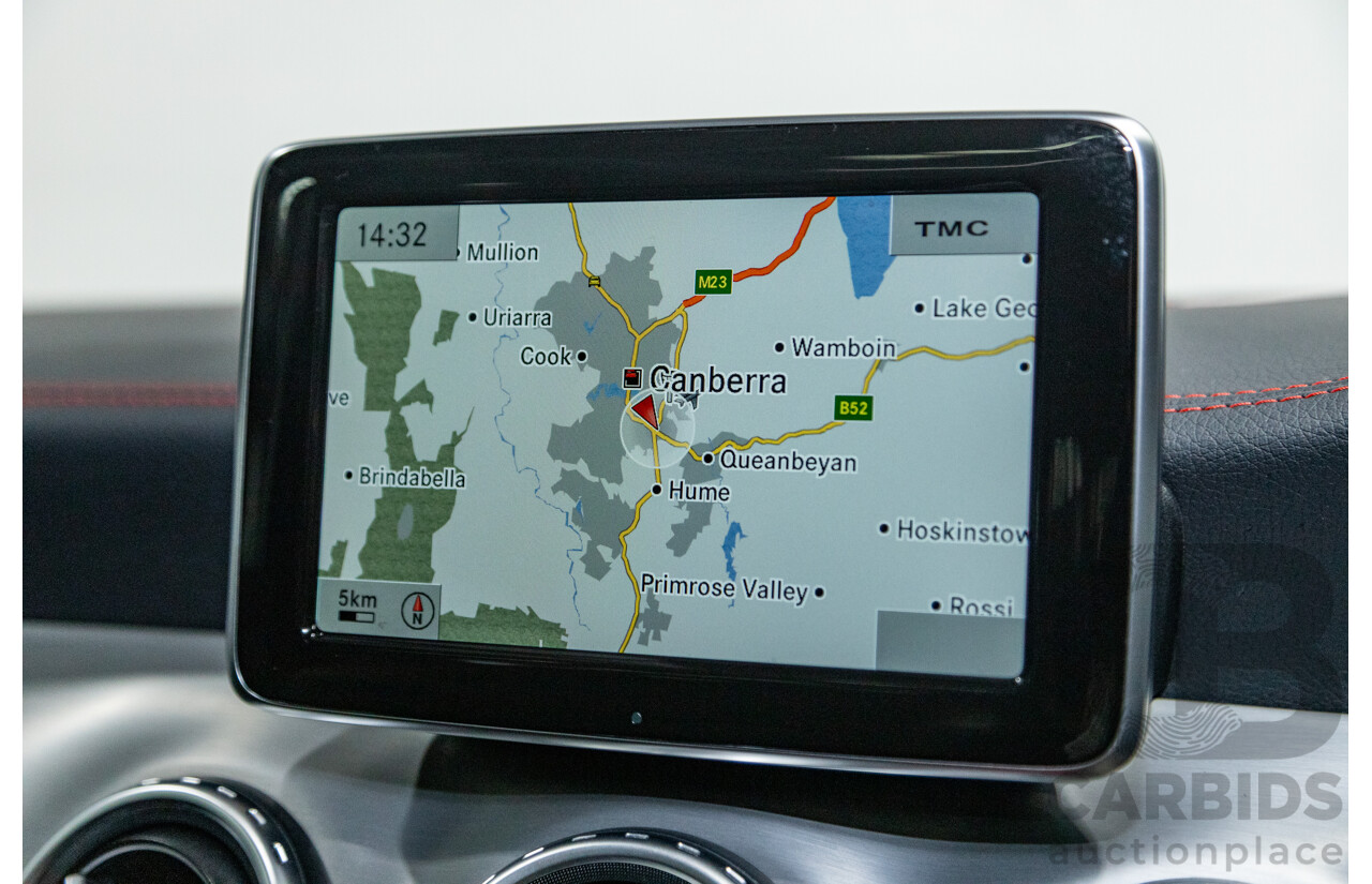 2/2015 Mercedes Benz GLA45 AMG 4matic (AWD) X156 MY15 4d Wagon Polar Silver Metallic Turbo 2.0L