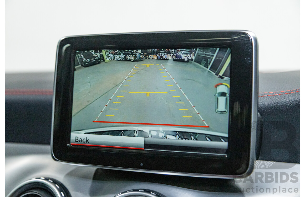 2/2015 Mercedes Benz GLA45 AMG 4matic (AWD) X156 MY15 4d Wagon Polar Silver Metallic Turbo 2.0L