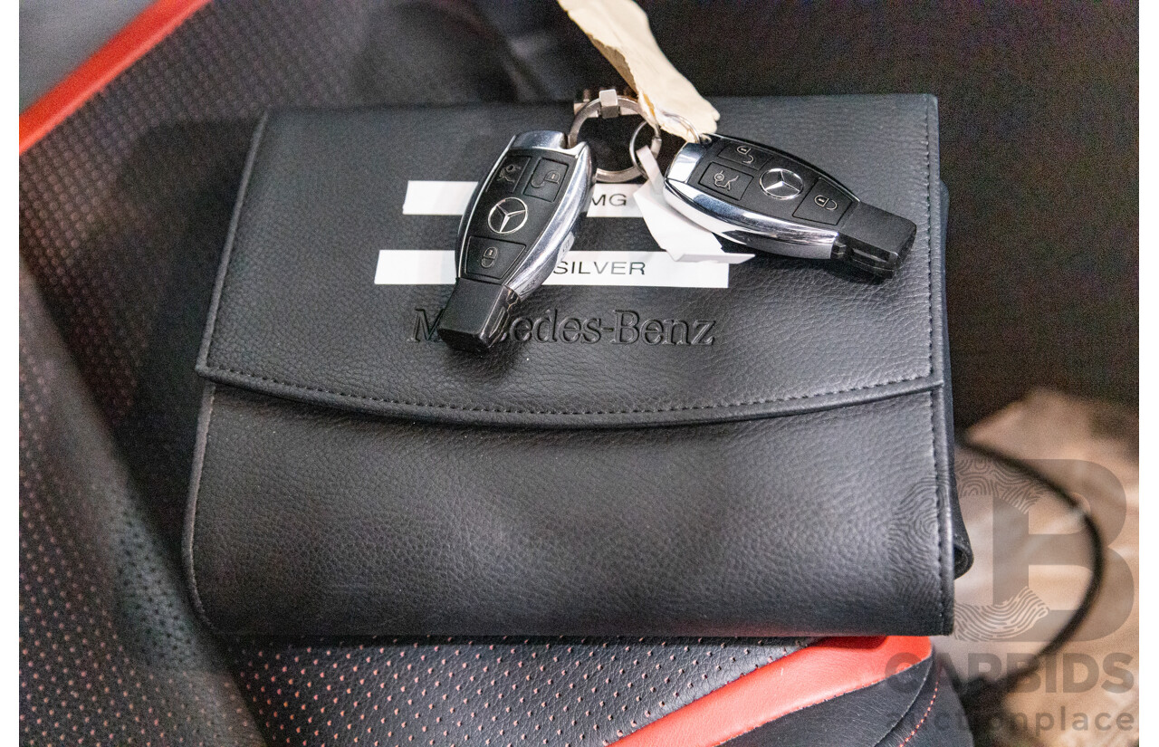 2/2015 Mercedes Benz GLA45 AMG 4matic (AWD) X156 MY15 4d Wagon Polar Silver Metallic Turbo 2.0L