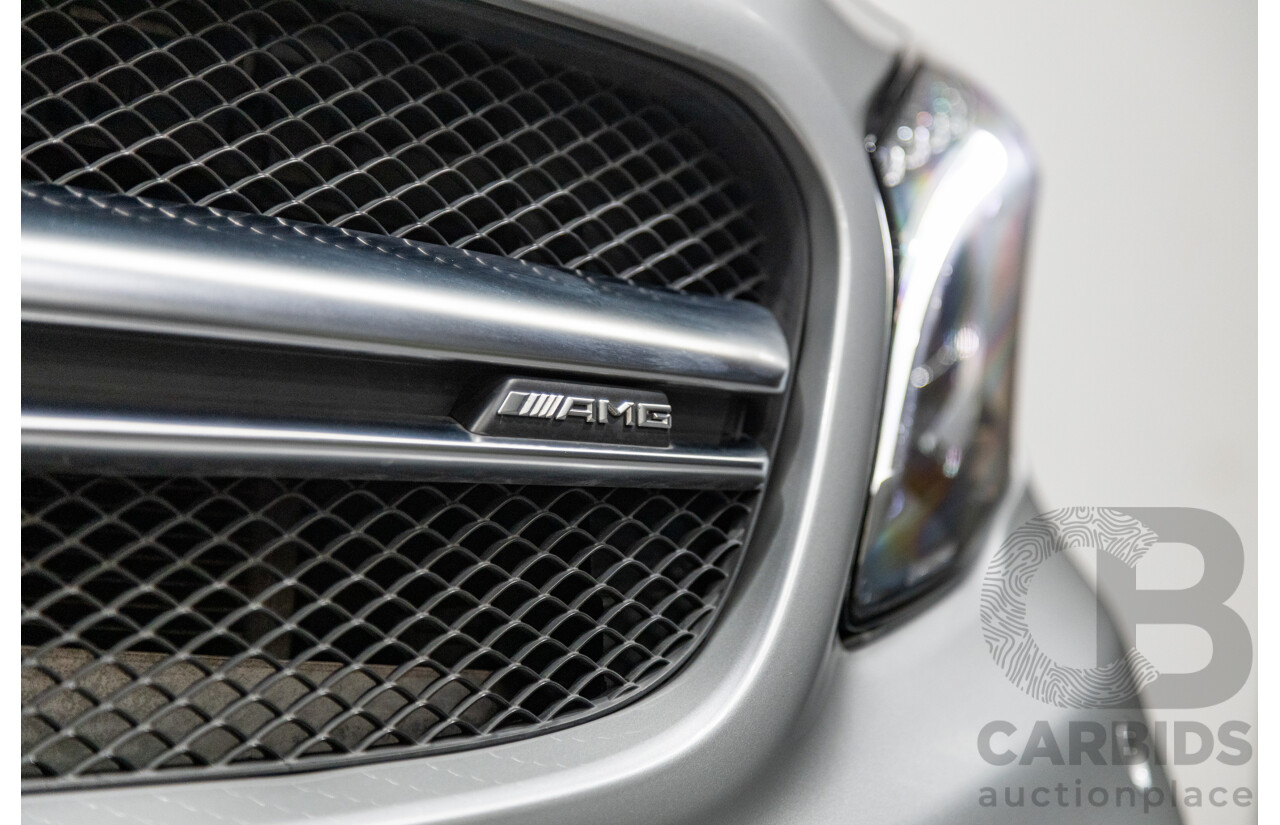 2/2015 Mercedes Benz GLA45 AMG 4matic (AWD) X156 MY15 4d Wagon Polar Silver Metallic Turbo 2.0L