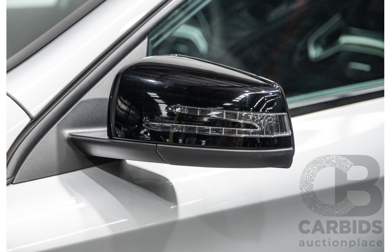 2/2015 Mercedes Benz GLA45 AMG 4matic (AWD) X156 MY15 4d Wagon Polar Silver Metallic Turbo 2.0L