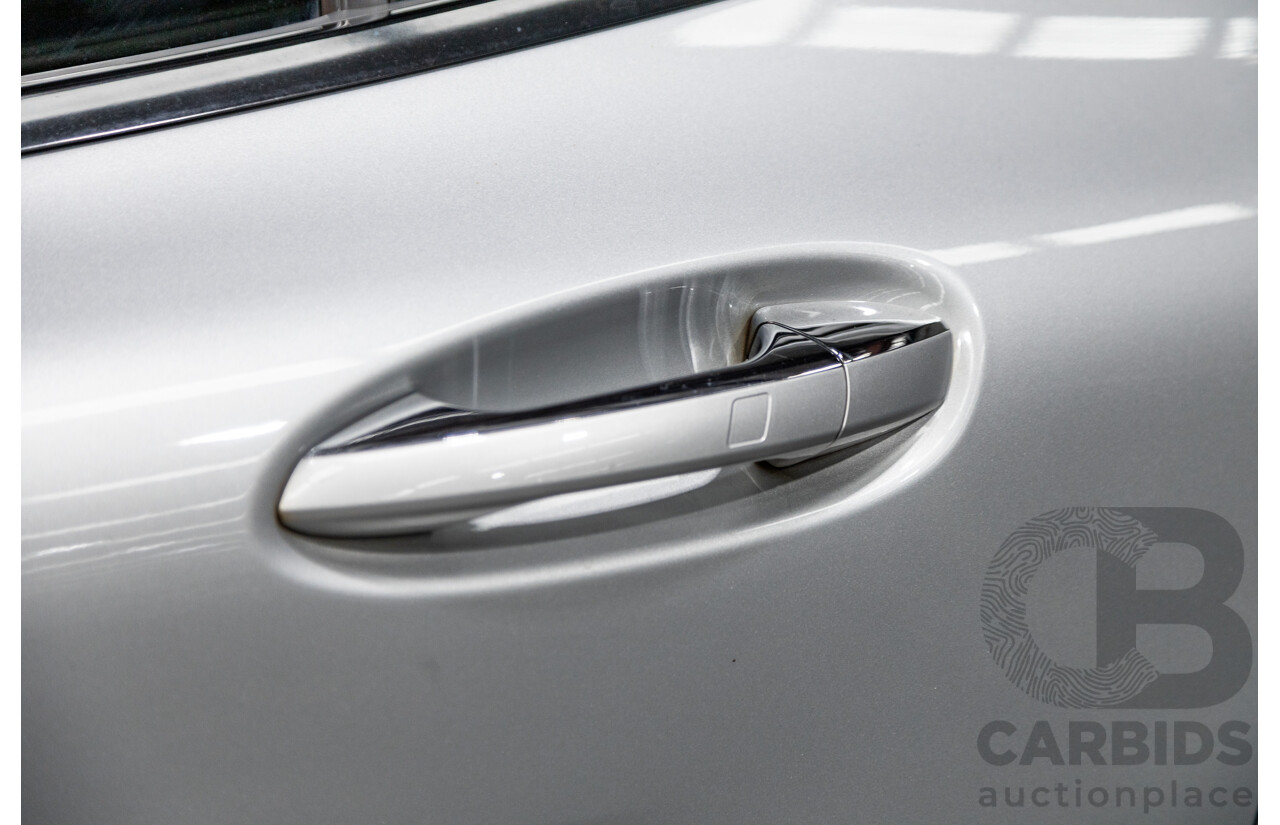 2/2015 Mercedes Benz GLA45 AMG 4matic (AWD) X156 MY15 4d Wagon Polar Silver Metallic Turbo 2.0L