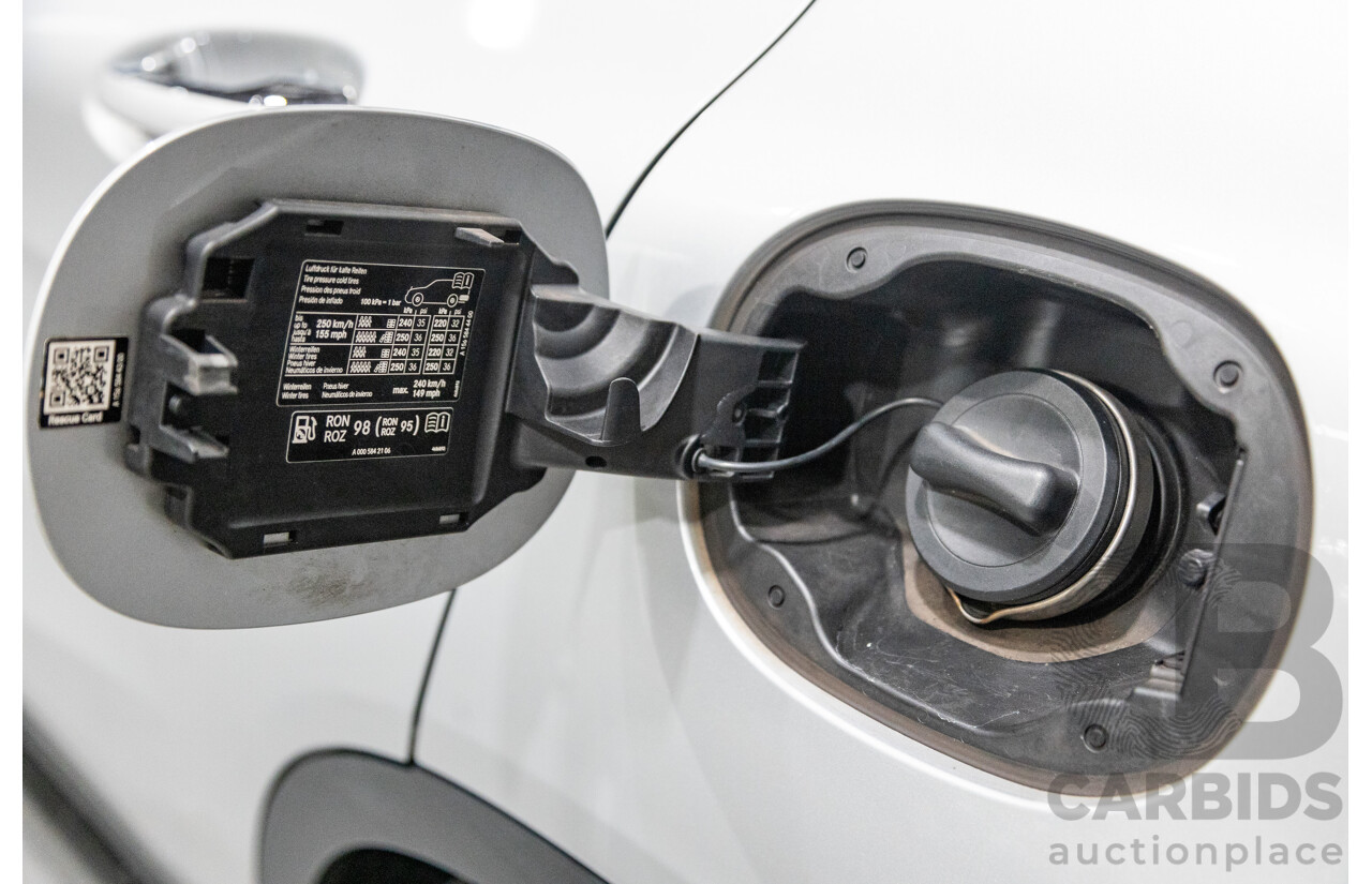 2/2015 Mercedes Benz GLA45 AMG 4matic (AWD) X156 MY15 4d Wagon Polar Silver Metallic Turbo 2.0L