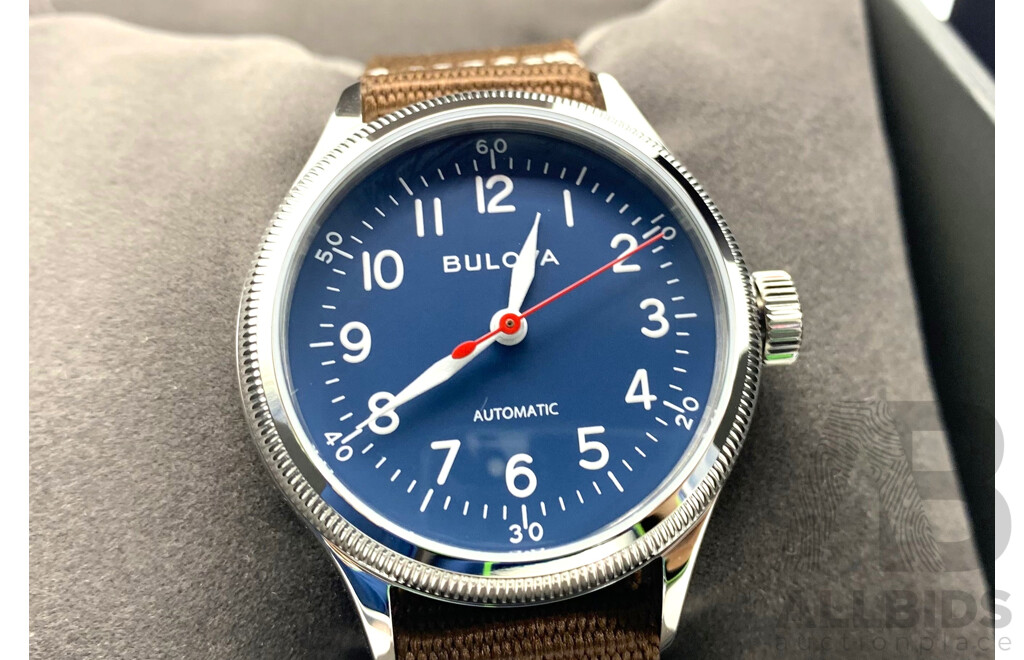 Bulova Classic Hack Automatic Military - Lot 1555387 | ALLBIDS