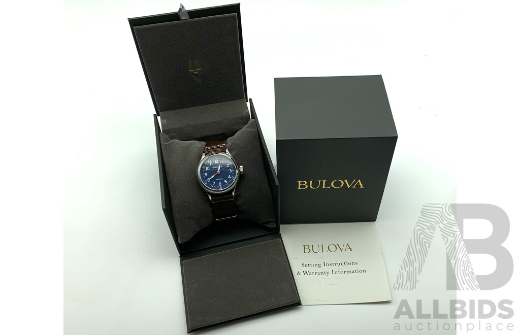 Bulova Classic Hack Automatic Military - Lot 1555387 | ALLBIDS