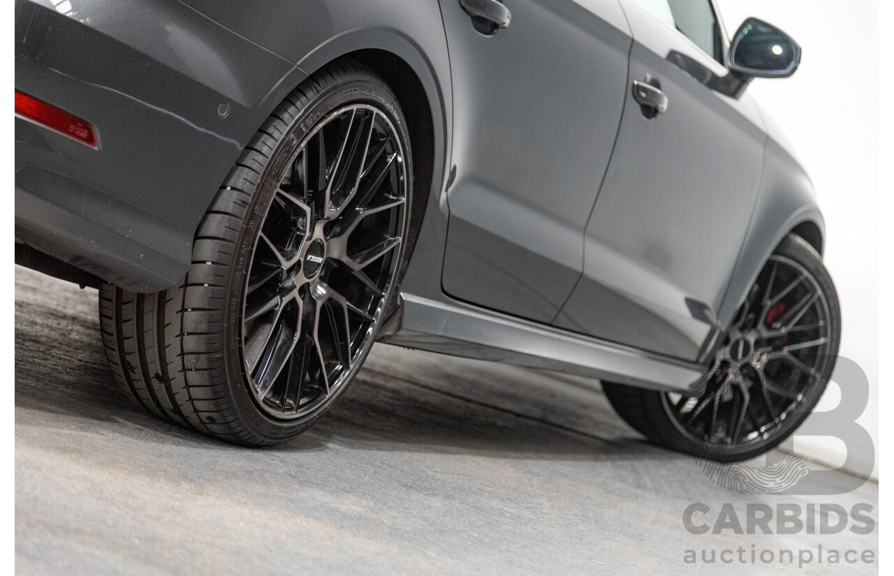 7/2015 Audi S3 2.0 TFSI Quattro (AWD) 8V MY15 4d Sedan Daytona Grey Turbo 2.0L