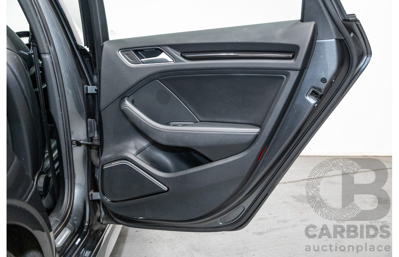 7/2015 Audi S3 2.0 TFSI Quattro (AWD) 8V MY15 4d Sedan Daytona Grey Turbo 2.0L