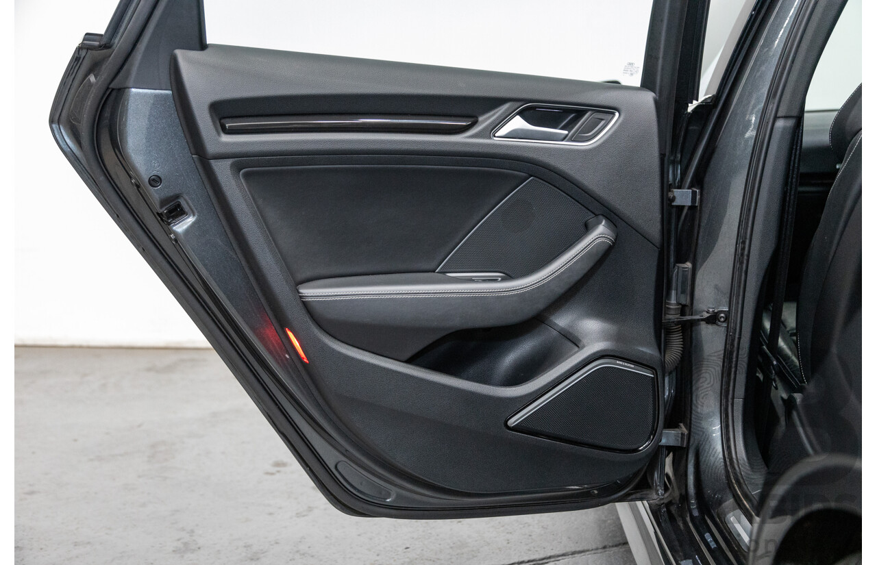 7/2015 Audi S3 2.0 TFSI Quattro (AWD) 8V MY15 4d Sedan Daytona Grey Turbo 2.0L