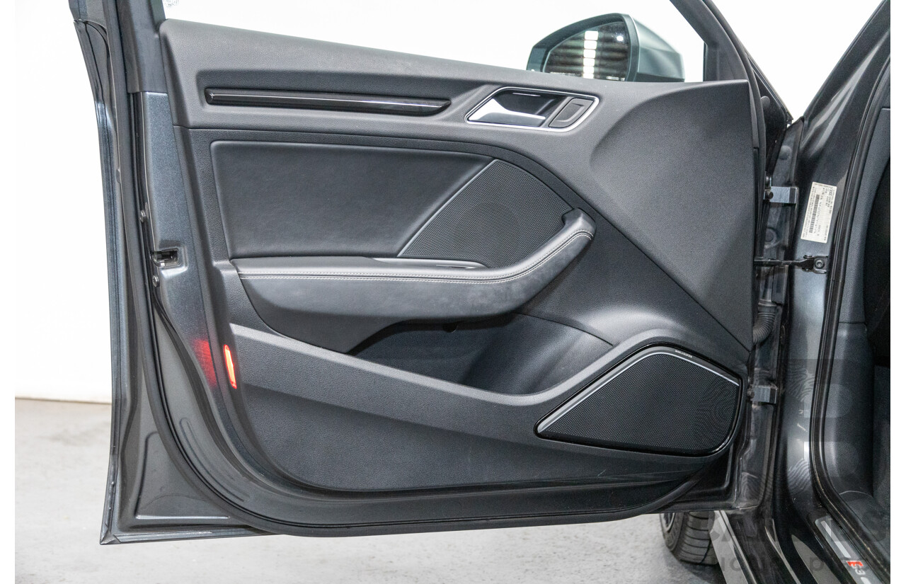 7/2015 Audi S3 2.0 TFSI Quattro (AWD) 8V MY15 4d Sedan Daytona Grey Turbo 2.0L