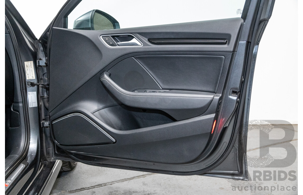 7/2015 Audi S3 2.0 TFSI Quattro (AWD) 8V MY15 4d Sedan Daytona Grey Turbo 2.0L