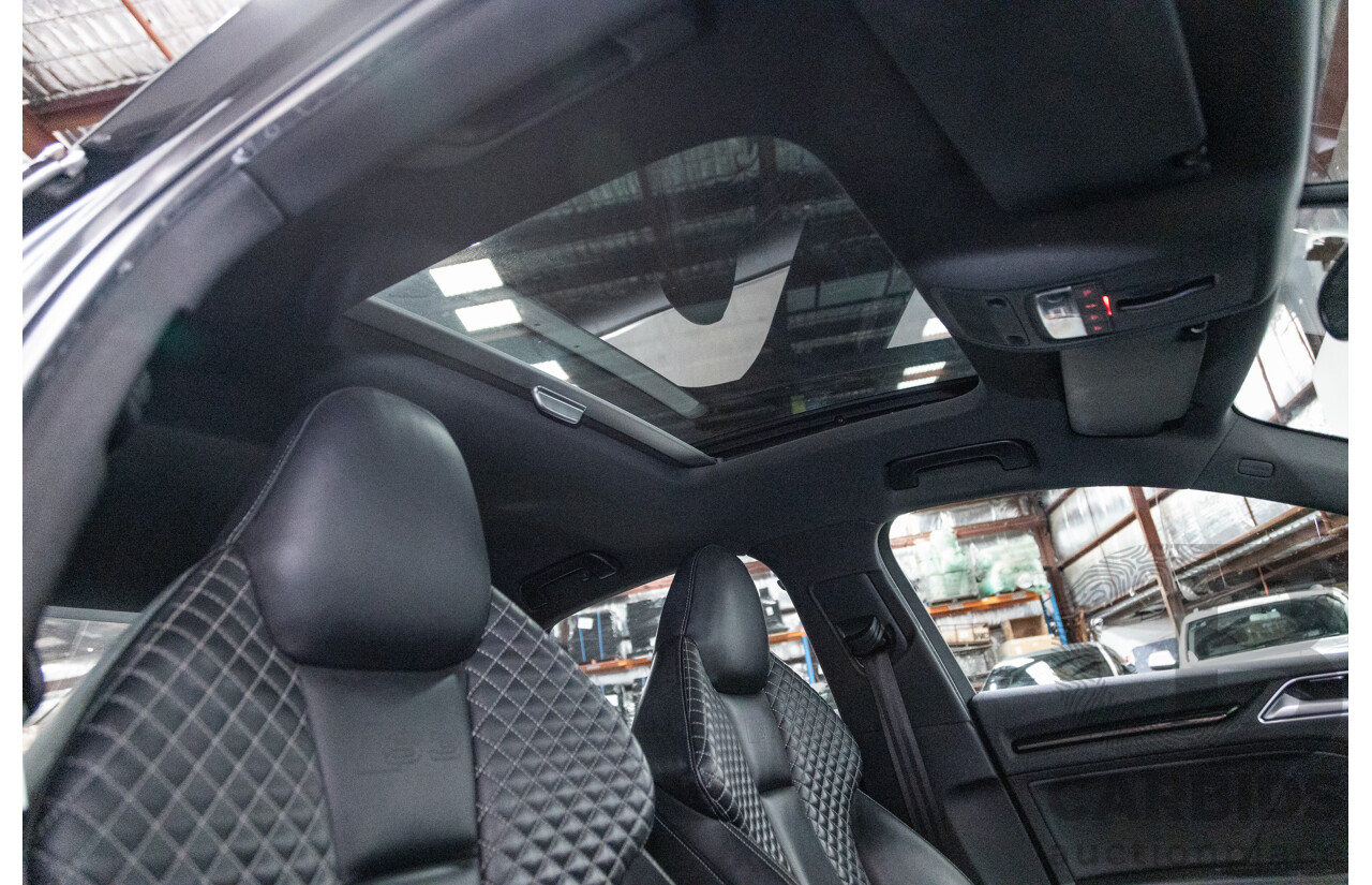 7/2015 Audi S3 2.0 TFSI Quattro (AWD) 8V MY15 4d Sedan Daytona Grey Turbo 2.0L