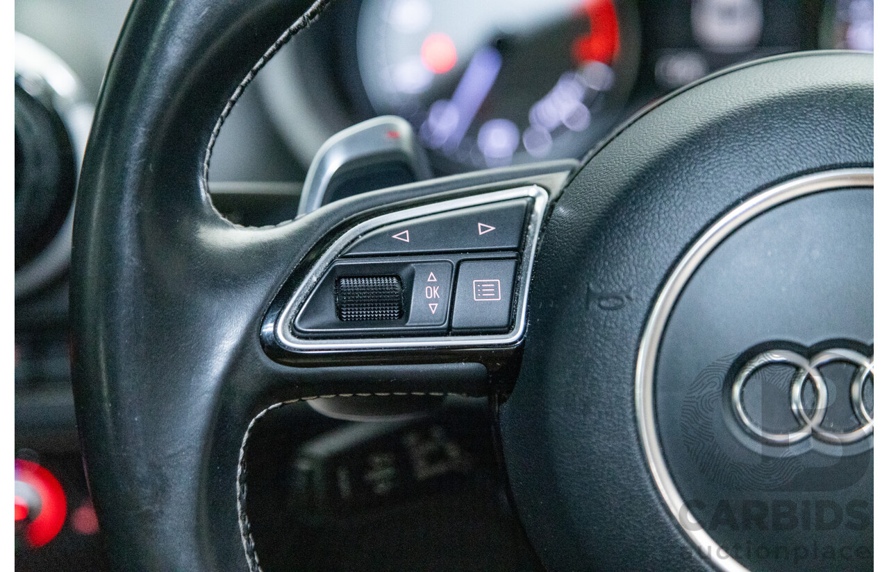 7/2015 Audi S3 2.0 TFSI Quattro (AWD) 8V MY15 4d Sedan Daytona Grey Turbo 2.0L