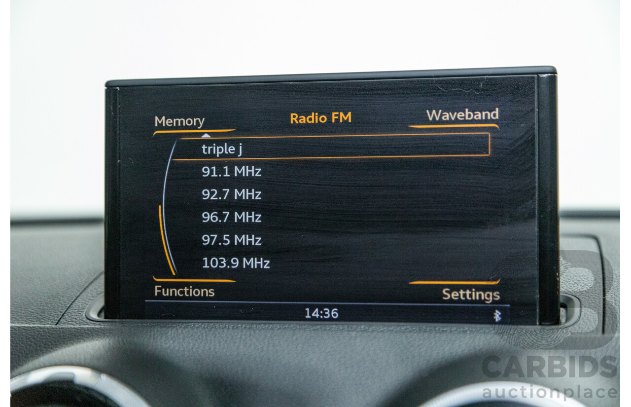 7/2015 Audi S3 2.0 TFSI Quattro (AWD) 8V MY15 4d Sedan Daytona Grey Turbo 2.0L