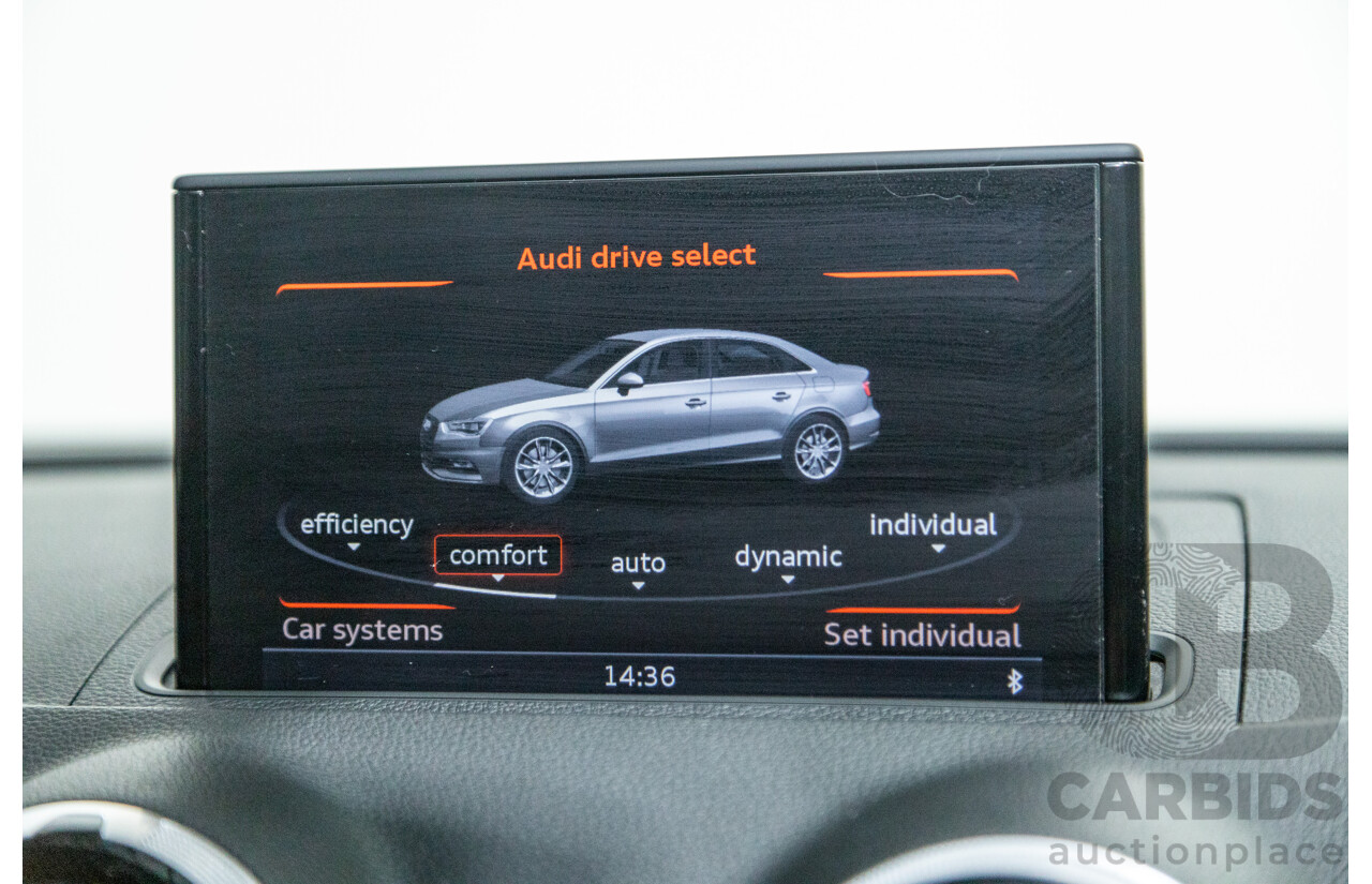 7/2015 Audi S3 2.0 TFSI Quattro (AWD) 8V MY15 4d Sedan Daytona Grey Turbo 2.0L