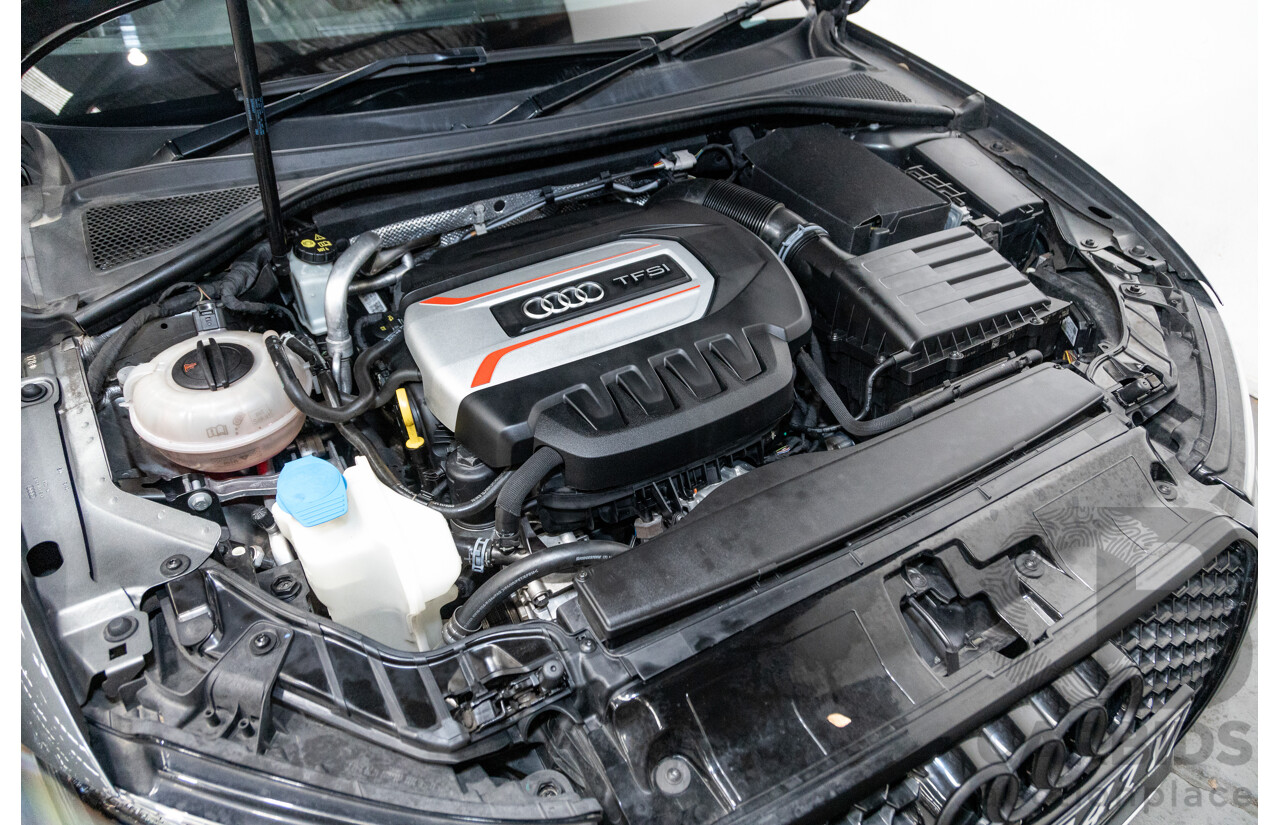 7/2015 Audi S3 2.0 TFSI Quattro (AWD) 8V MY15 4d Sedan Daytona Grey Turbo 2.0L