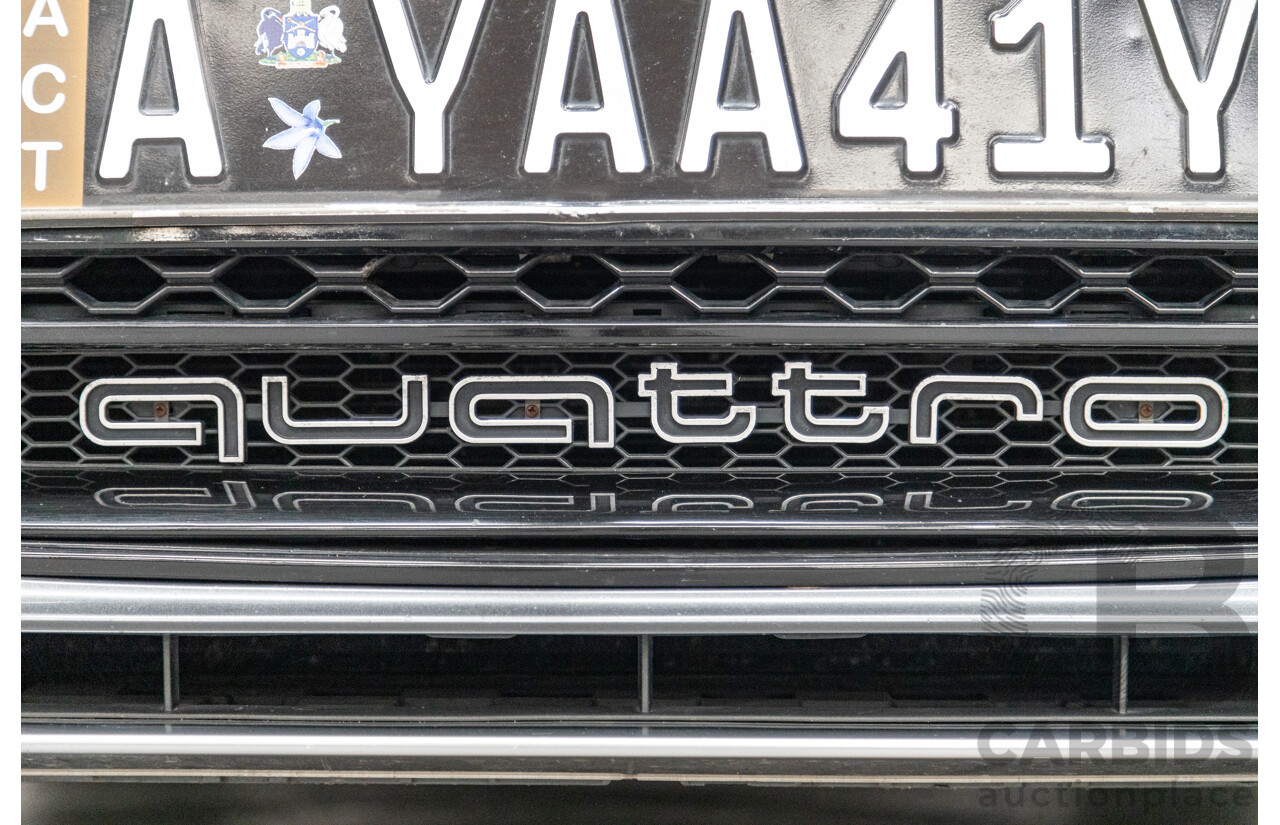 7/2015 Audi S3 2.0 TFSI Quattro (AWD) 8V MY15 4d Sedan Daytona Grey Turbo 2.0L