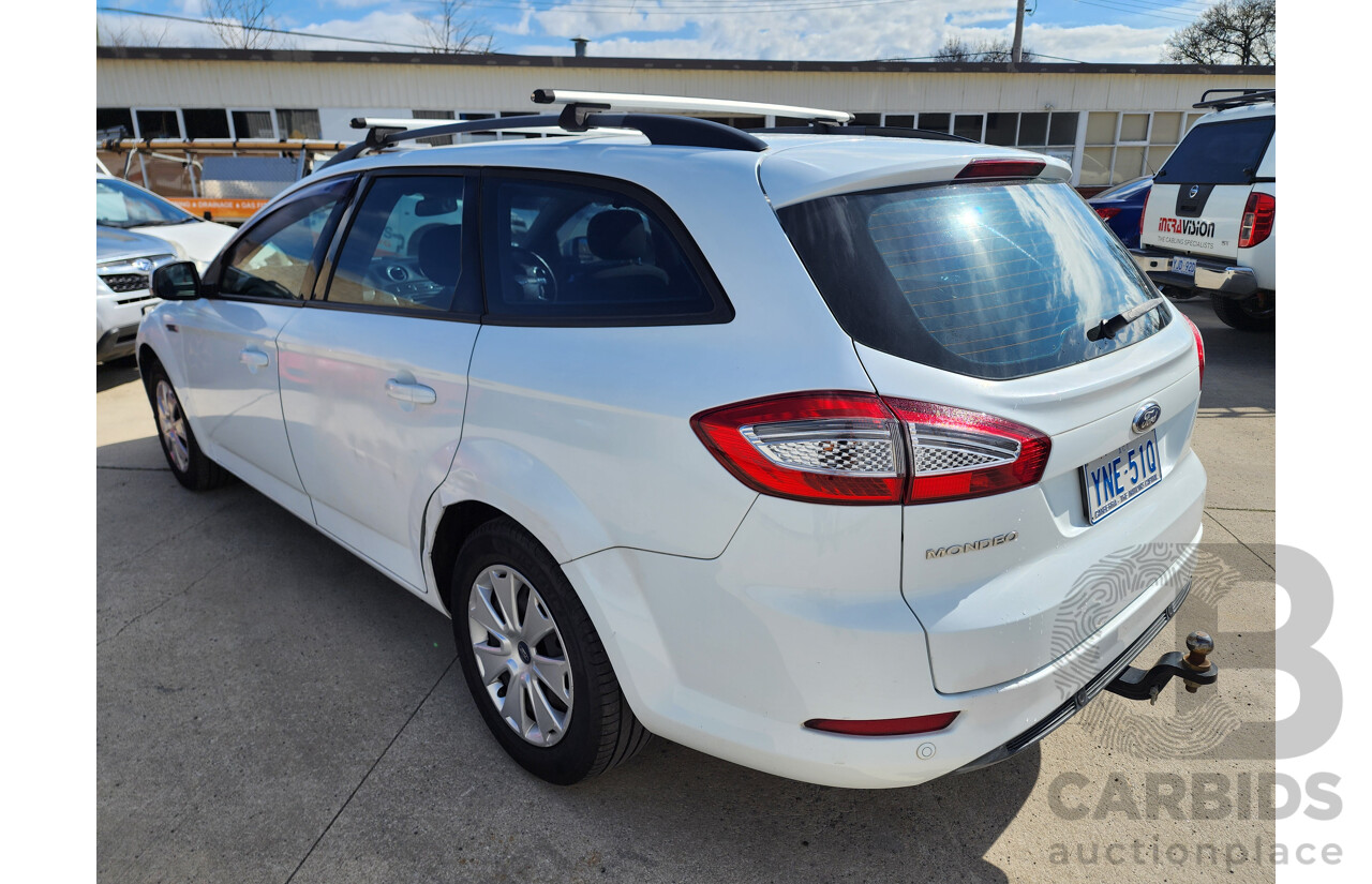 11/2011 Ford Mondeo LX TDCi MC 4d Wagon White 2.0L