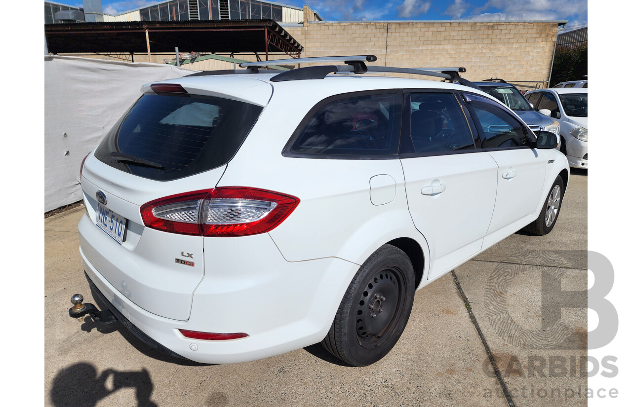 11/2011 Ford Mondeo LX TDCi MC 4d Wagon White 2.0L