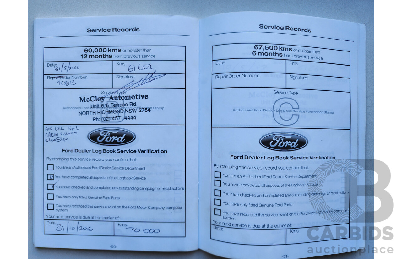 11/2011 Ford Mondeo LX TDCi MC 4d Wagon White 2.0L