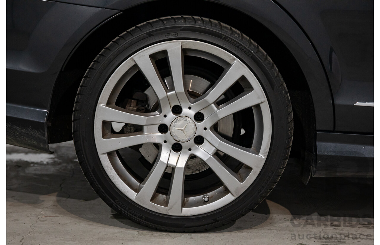 8/2014 Mercedes Benz C250 CDI Elegance W204 MY14 4d Wagon Magnetite Black Metallic Turbo Diesel 2.1L