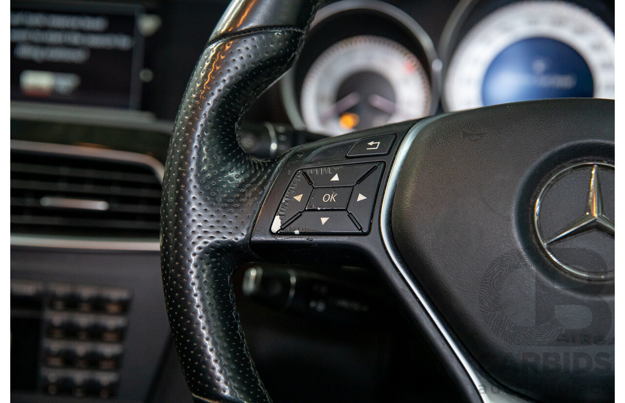 8/2014 Mercedes Benz C250 CDI Elegance W204 MY14 4d Wagon Magnetite Black Metallic Turbo Diesel 2.1L