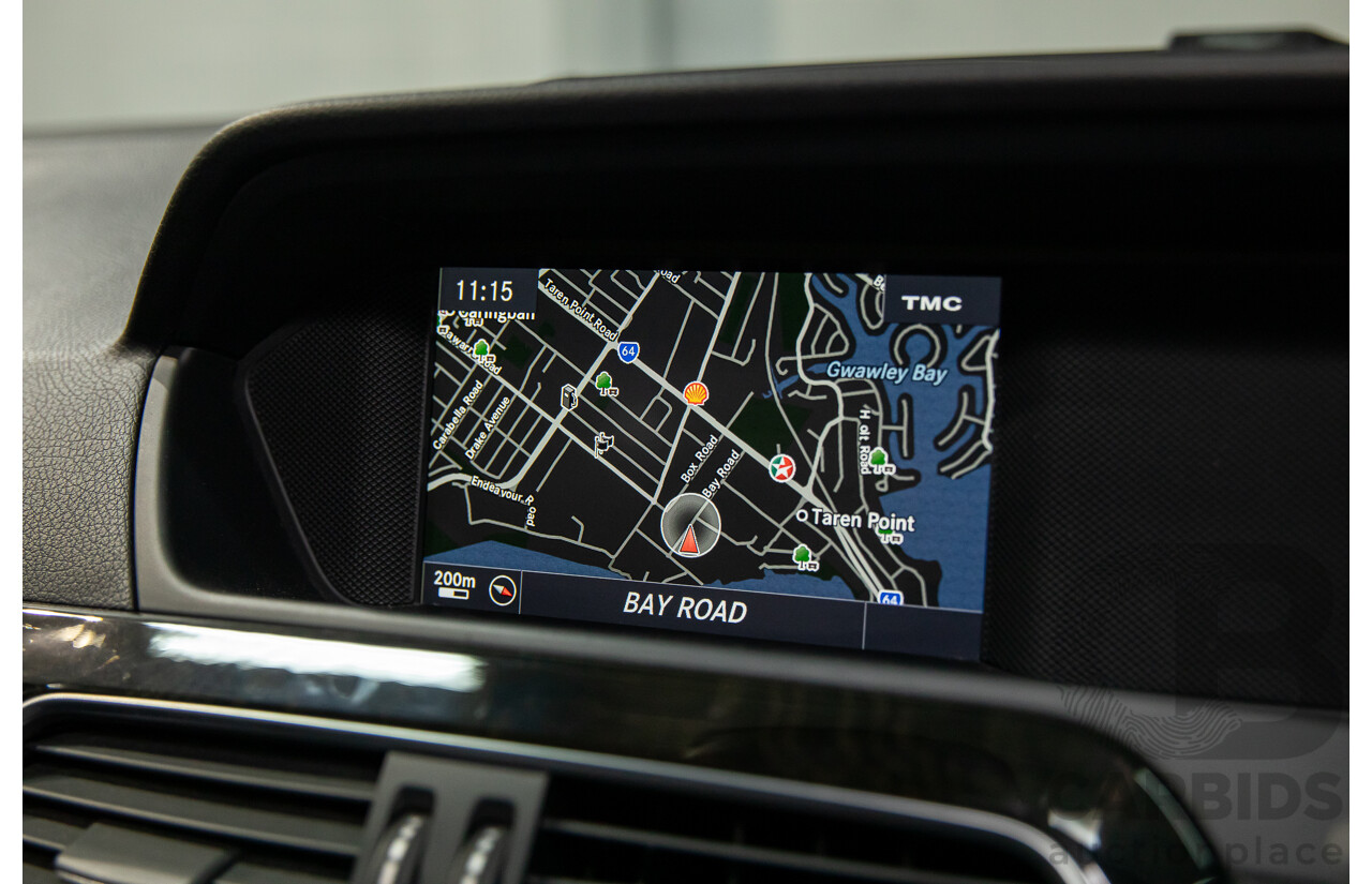 8/2014 Mercedes Benz C250 CDI Elegance W204 MY14 4d Wagon Magnetite Black Metallic Turbo Diesel 2.1L