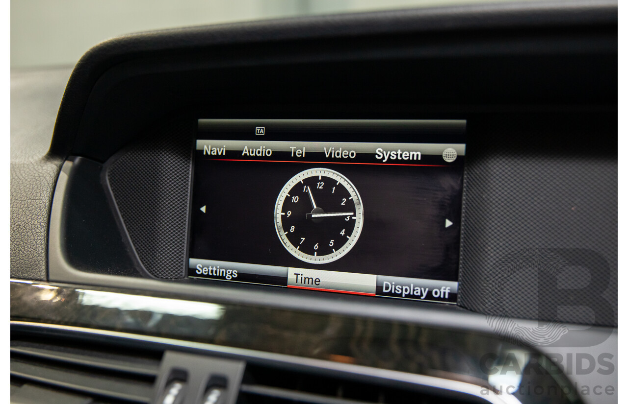 8/2014 Mercedes Benz C250 CDI Elegance W204 MY14 4d Wagon Magnetite Black Metallic Turbo Diesel 2.1L