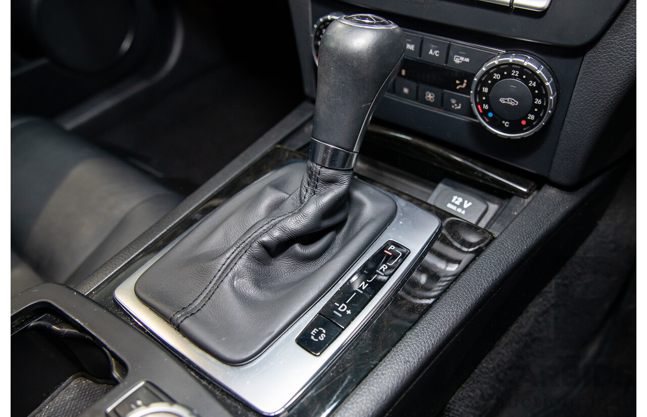 8/2014 Mercedes Benz C250 CDI Elegance W204 MY14 4d Wagon Magnetite Black Metallic Turbo Diesel 2.1L