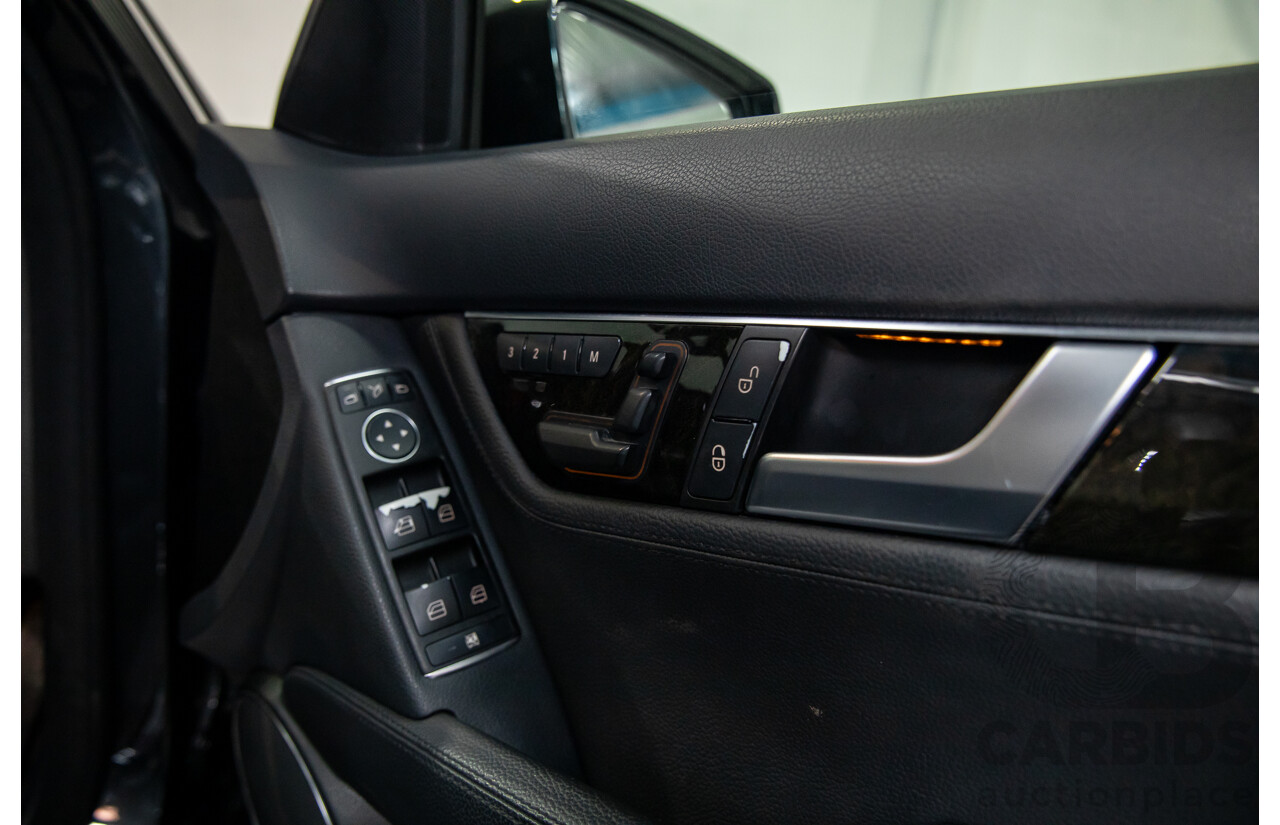 8/2014 Mercedes Benz C250 CDI Elegance W204 MY14 4d Wagon Magnetite Black Metallic Turbo Diesel 2.1L