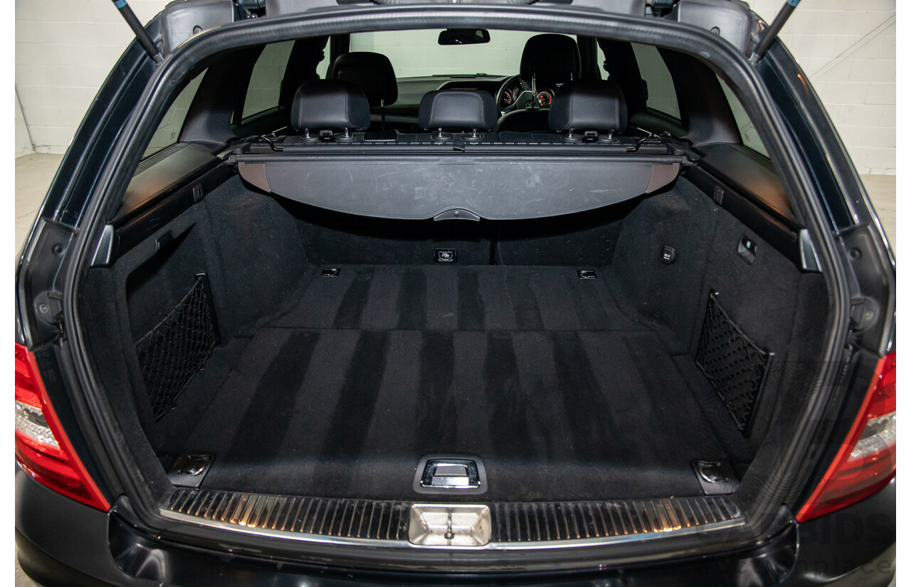 8/2014 Mercedes Benz C250 CDI Elegance W204 MY14 4d Wagon Magnetite Black Metallic Turbo Diesel 2.1L