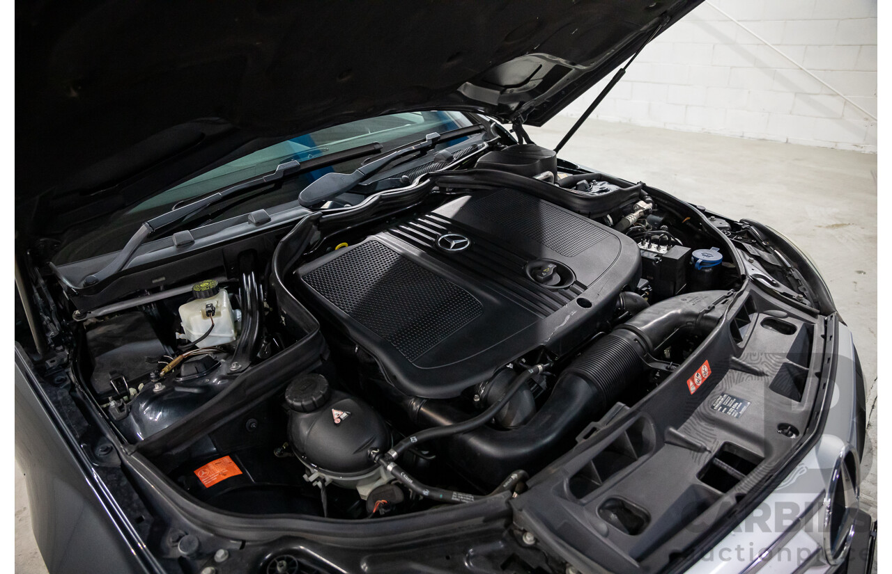 8/2014 Mercedes Benz C250 CDI Elegance W204 MY14 4d Wagon Magnetite Black Metallic Turbo Diesel 2.1L